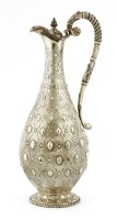 Lot 274 - A Victorian silver ewer