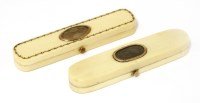 Lot 236 - A George III ivory toothpick case