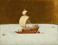 Lot 440 - An Indian painting on mica