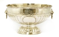 Lot 263 - A Sheffield plate punch bowl