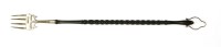 Lot 220 - An Edwardian silver reproduction of a George III toasting fork