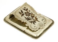 Lot 57 - A Victorian silver and tortoiseshell paper clip