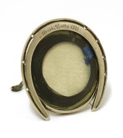 Lot 35 - A small Victorian novelty silver photograph frame