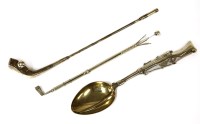 Lot 37 - A novelty swizzle stick