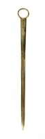 Lot 159 - A George III silver meat skewer