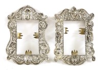 Lot 211 - Two South American or Spanish unmarked frames
