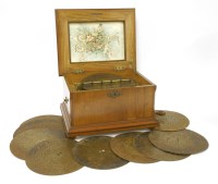 Lot 401 - A symphonium table polyphon