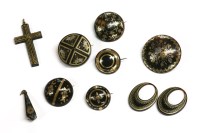 Lot 54 - A collection of pique work