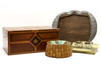 Lot 416 - An early 20th century Geschitz brass desk stand