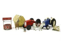 Lot 241 - A collection of lead figures