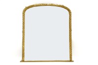 Lot 539 - A Victorian gilt over mantle