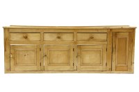 Lot 571 - A pine dresser base