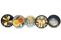 Lot 317 - Five Moorcroft coasters