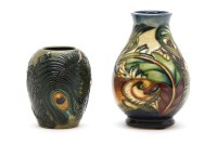 Lot 310 - A Moorcroft 'Leaping Salmon' vase