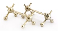 Lot 161 - A pair of silver knife rests