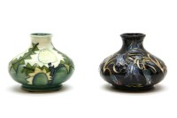 Lot 327 - A Moorcroft 'Carillon Blue' vase