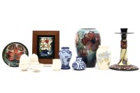 Lot 312 - A Moorcroft 'Anemone' vase