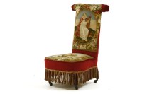Lot 612 - A Victorian prie dieu