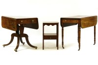 Lot 606 - A George III dropleaf supper table