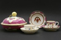 Lot 381 - Meissen tea wares