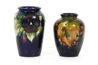 Lot 198 - A Moorcroft Leaf and Berry vase
