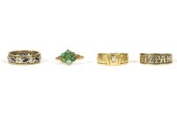 Lot 1 - Four assorted rings