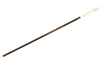 Lot 506 - A Japanese ivory mounted cane