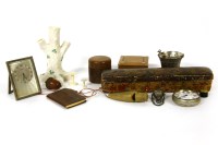 Lot 87 - A Persian papier mache pen box