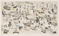 Lot 445 - Chris Orr RA (b.1943)
'ENTREPRENEURS'
Etching and aquatint