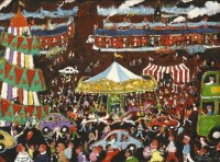 Lot 251 - Simeon Stafford (b.1956)
'THE FAIR'
Signed l.r.