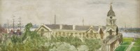 Lot 185 - Margaret Thomas (1916-2016)
THE ROYAL NAVAL COLLEGE