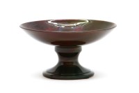 Lot 168 - A Moorcroft Flambe 'Hibiscus' tazza