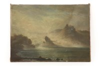 Lot 382 - J H Möller (1822-1884)
A ROMANTIC LAKELAND LANDSCAPE
Signed l.l.