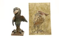 Lot 121 - A Burslem pottery 'The Prosecutor' Wally Bird