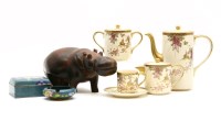 Lot 234 - A mid 20th Century Satsuma coffee set