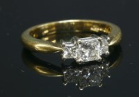 Lot 133 - An 18ct gold
