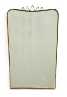 Lot 431 - An Italian wall mirror