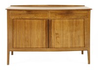 Lot 157 - An inlaid Australian Black Bean cabinet