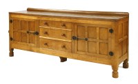 Lot 148 - A Robert 'Mouseman' Thompson 6ft sideboard