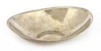 Lot 45 - A stylish modern silver bon bon dish