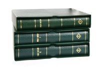 Lot 368 - Three hingeless Lighthouse albums containing a mint collection of GB stamps from King George V to Queen Elizabeth II 1987 with King George VI high values unmounted mint. Queen Elizabeth II phosphox is
