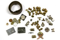 Lot 381 - A WWII German Luftwaffe steel belt buckle