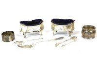 Lot 327 - A collection of silver