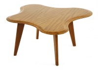 Lot 382 - A teak 'cloud' coffee table
