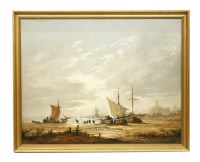 Lot 282 - Gudrun Sibbons
MUSSEL GATHERERS
Pair of oils on canvas
