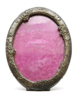 Lot 411 - A Japanese silver photograph frame