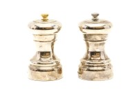 Lot 388 - A pair of modern pepper mills