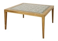 Lot 427 - A Danish rosewood coffee table