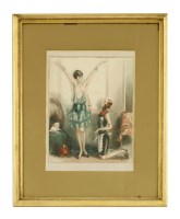 Lot 198 - Armand Vallée (1884-1960)
'JE VOUS DEMANDE DES RETOUCHES ET VOUS ME FAITES DES CHATOUILLES'
Signed and inscribed in pencil