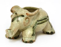 Lot 315 - A Kieler Kunst-Keramik pottery inkwell